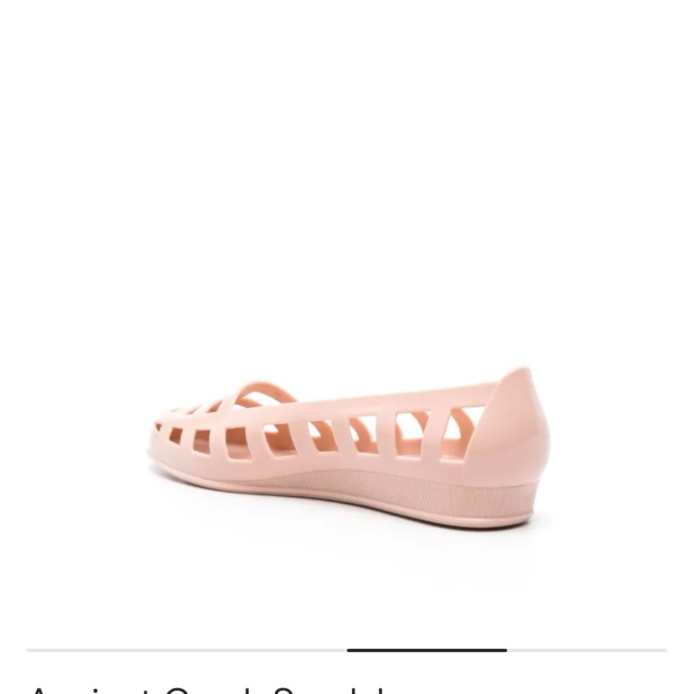Ancient Greek Sandals Elli Blush Jelly Flats - Picture 4 of 14
